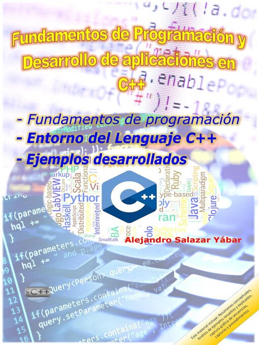 Title details for Fundamentos de Programación y Desarrollo de Aplicaciones en c++ by Alejandro Salazar Yabar - Wait list